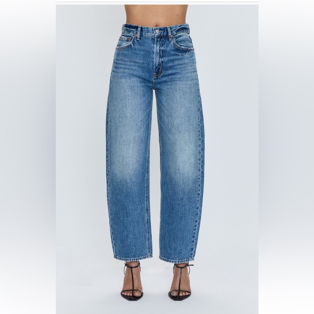 Pistola Wes High Waist Barrel Jeans - Picture 2 of 4